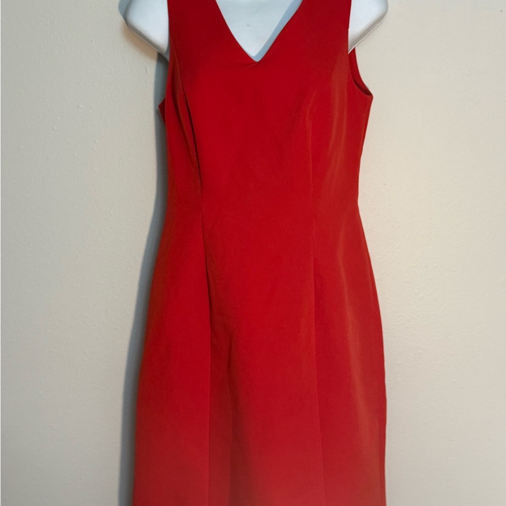 Anne Klein Sheet Red Dress